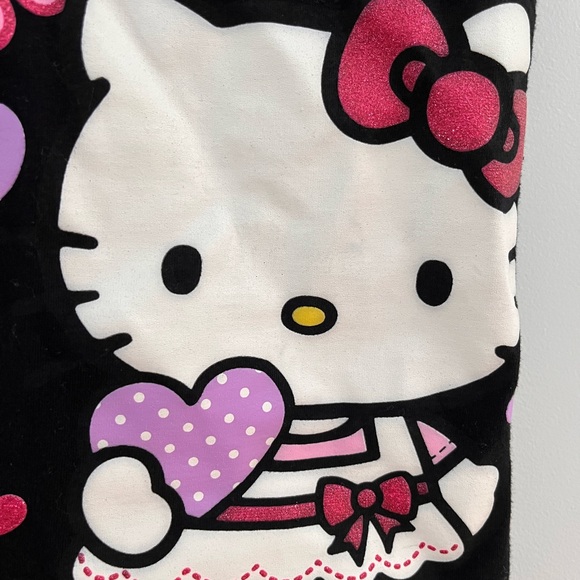 Hello Kitty black Tee Girls Size 4 (Little Kids) - Picture 2 of 5